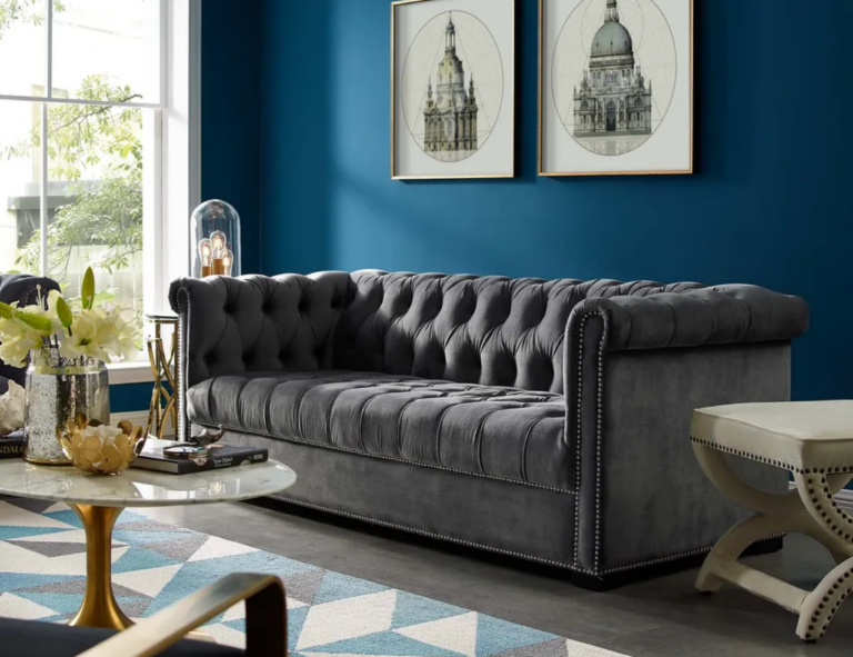 Performance fabric sofas: Heritage performance velvet